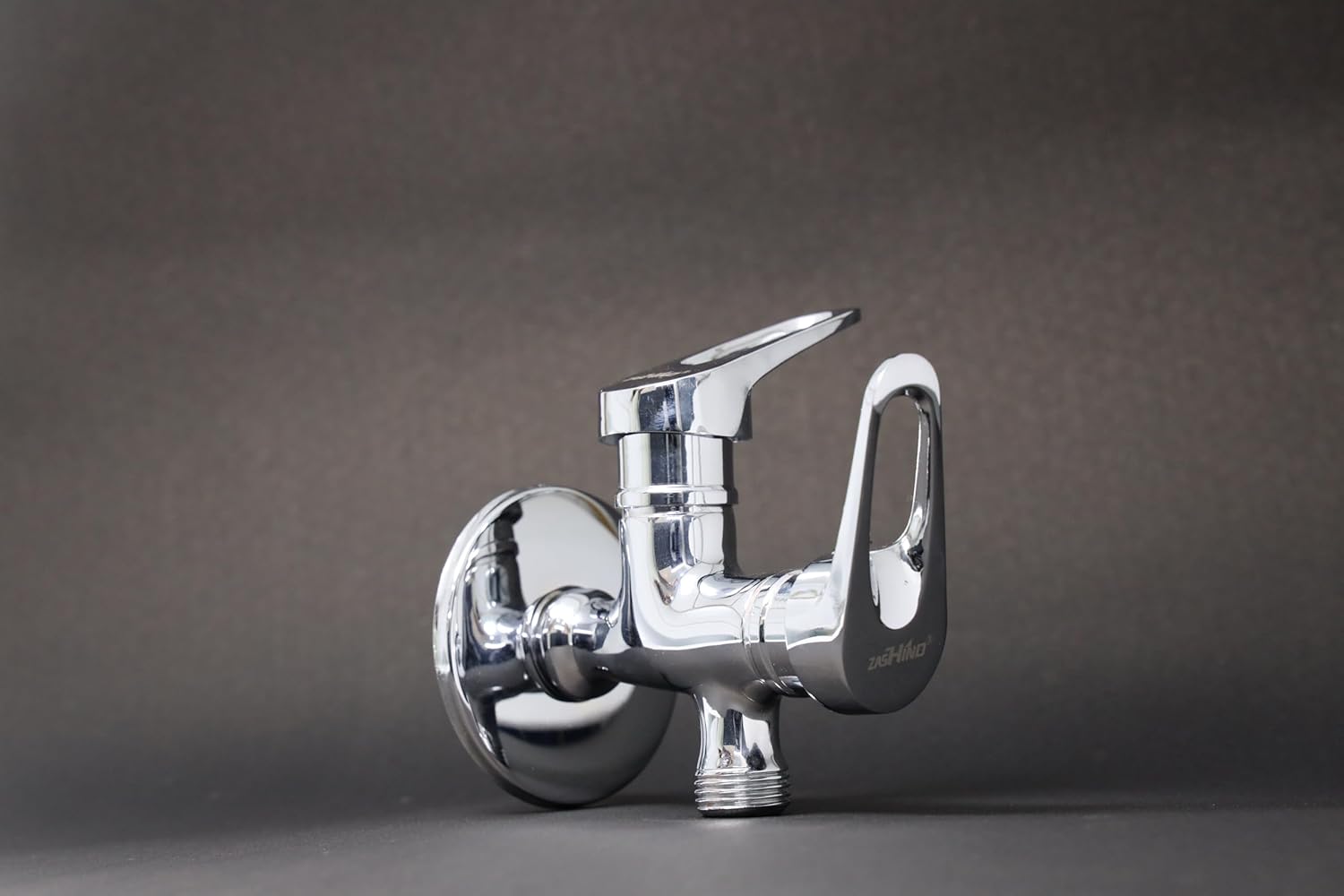 ZASHIND Gaps 2WAY Angle Cock with Wall Flange Long Body Tap