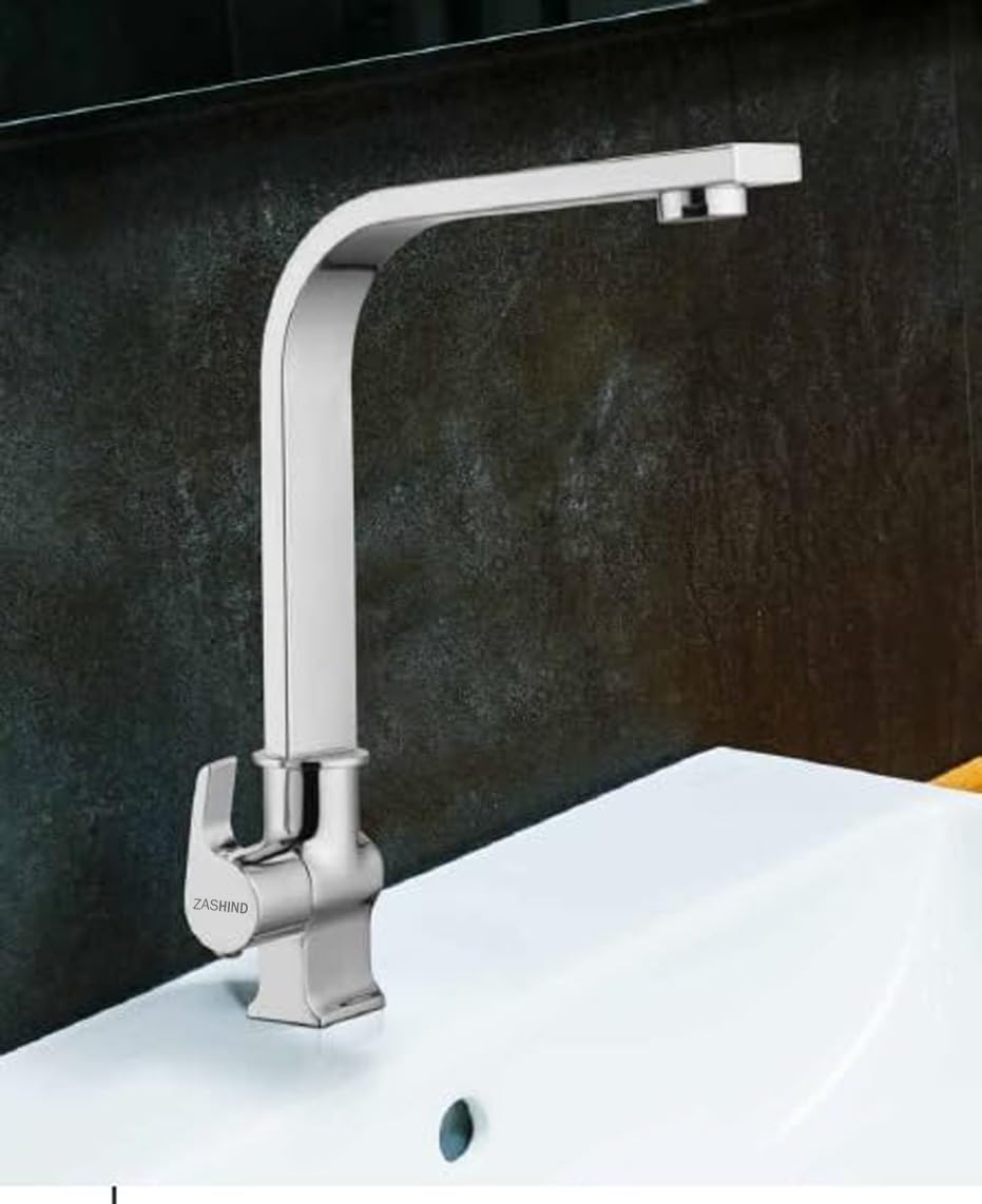 ZASHIND Chocolate Swan Neck Faucet