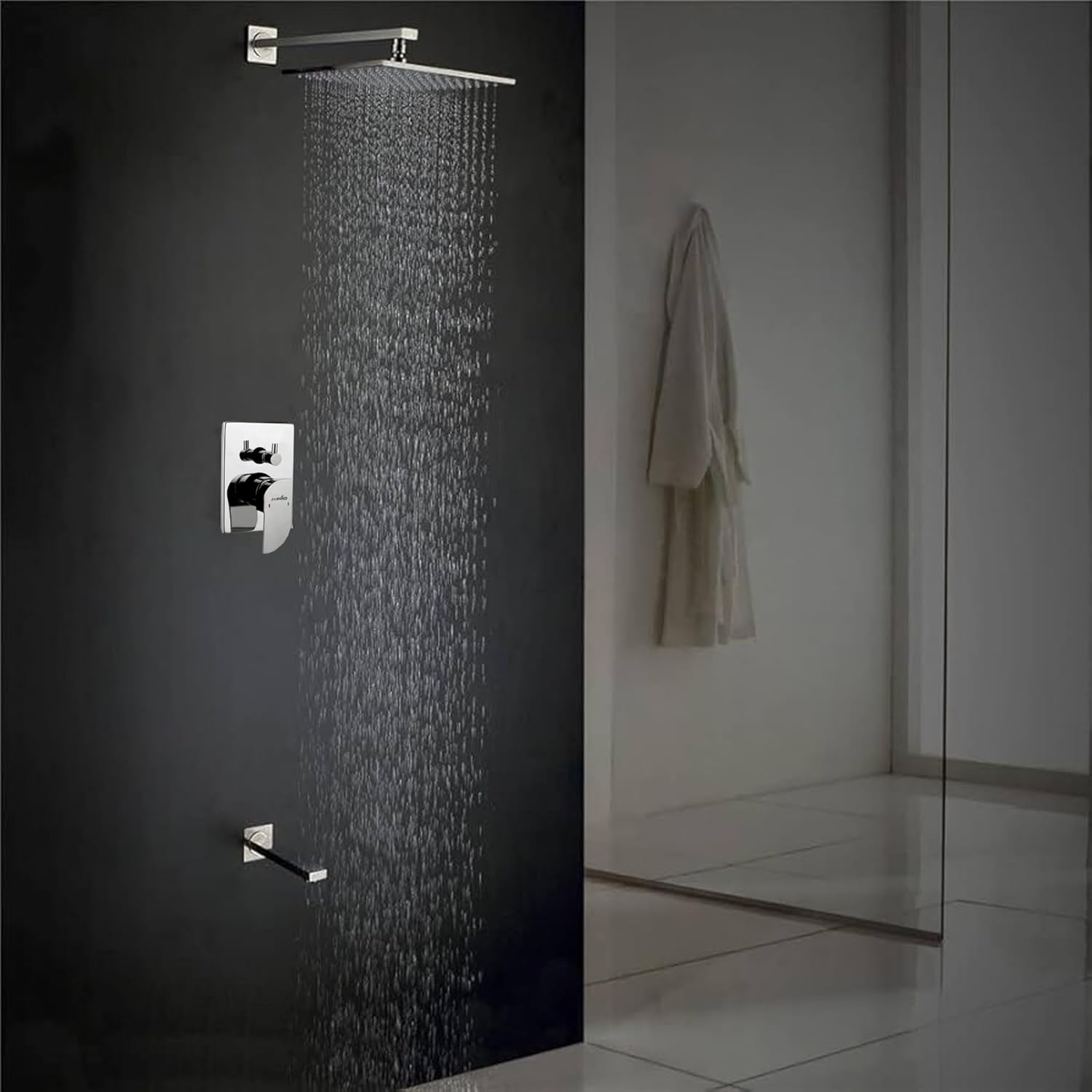 ZASHIND Alive 4 Way DIVERTOR 40MM with Part Modle.3112 Brass Exposed Kit for Single Lever Diverter - Image 4