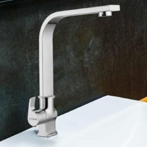 ZASHIND Chocolate Swan Neck Faucet